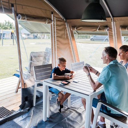 Nice Tent Lodge On A Campsite, Adjacent To The Forest, 27 Km From Luxembourg Medernach Bagian luar foto