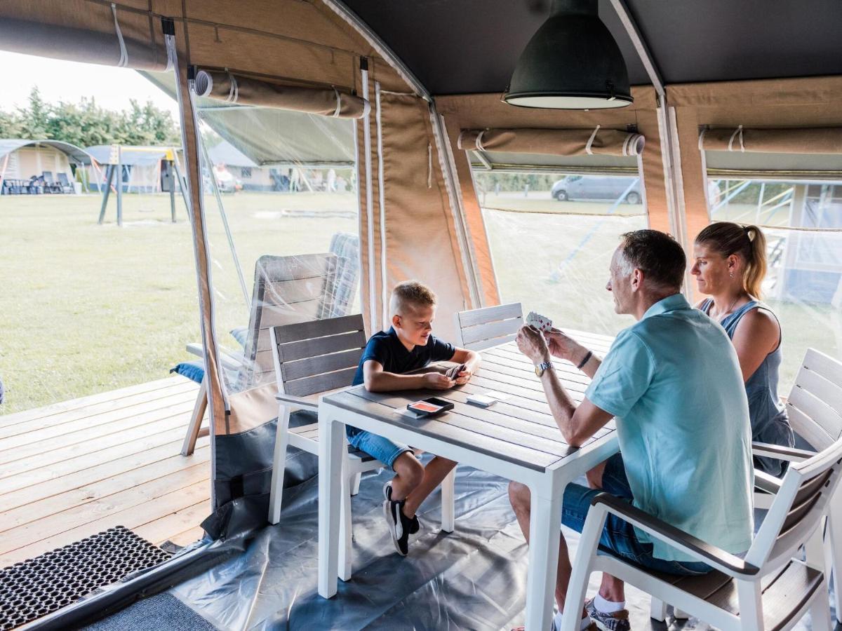 Nice Tent Lodge On A Campsite, Adjacent To The Forest, 27 Km From Luxembourg Medernach Bagian luar foto